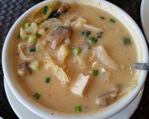 Tom Kha at Veggie House in Los Angeles