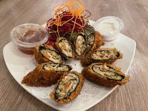   at Veggie House in Los Angeles