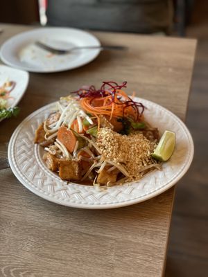 Pad Thai   at Veggie House in Los Angeles