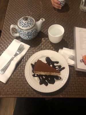 Tiramisu  at Veggie House in Los Angeles