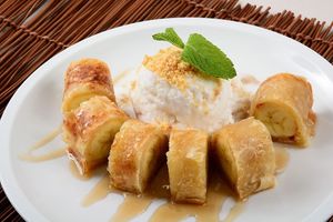 Thai Pancake  at Veggie House in Los Angeles