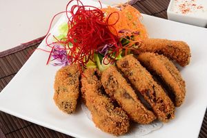 Crispy Portobello  at Veggie House in Los Angeles