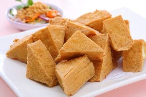 Fried Tofu  at Veggie House in Los Angeles