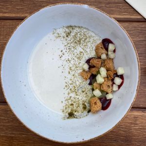 Ajo blanco starter   at BROEI in Amersfoort