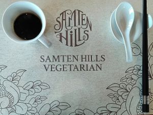 americano at Samten Hills Vegetarian Restaurant in Da Lat