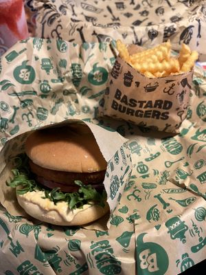 No chicken Chicago meal  at Bastard Burgers - Sankt Paulsgatan in Stockholm