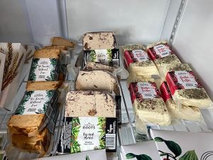 Artisan Plantbased cheeses at The Ecology Store in Stockbridge