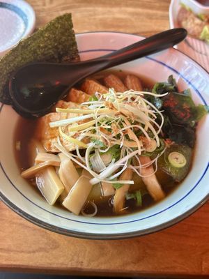 Tofu shoyu ramen  at Takumi - Rotterdam Markthal in Rotterdam