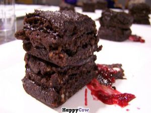 Vegan Brownie Cake at Nourished On The Go in Oshawa