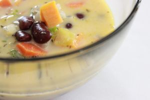 Caribbean Red Bean Soup at Nourished On The Go in Oshawa