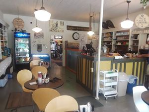  at Derailleur Bike Shop Cafe in Butler