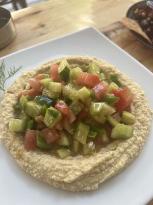 Hummus salad   at AYLAK Politiki Kouzina in Athens
