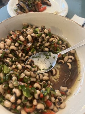 Beans salad  at AYLAK Politiki Kouzina in Athens