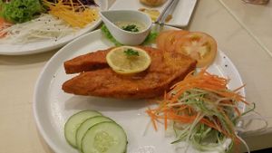 Carrot cotolette  at Idealite - Jalan Gottlieb in Penang