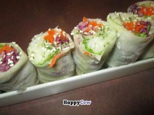 Popiah sushi rolls at Idealite - Jalan Gottlieb in Penang
