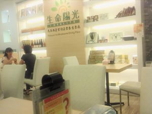 dining sitting area ,calm and soft lighting environment  at Idealite - Jalan Gottlieb in Penang