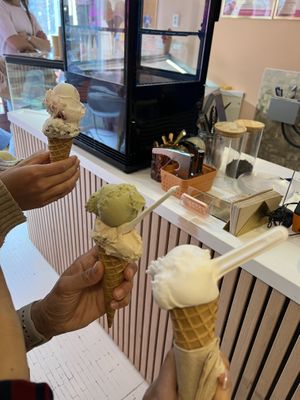 lemon  at IJssalon Scoobs & Winstons in Alkmaar