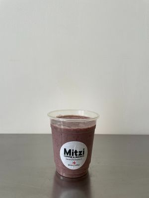 Açaí and Forest Fruit Smoothie at Mitzi Coffee & Brunch in Barcelona