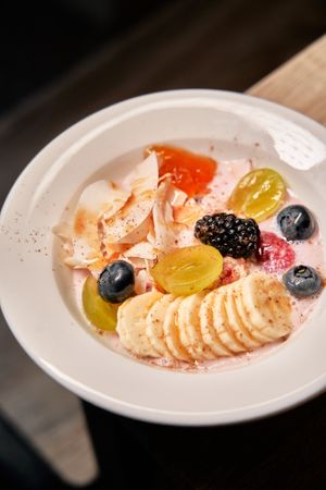 Overnight oats  at Mitzi Coffee & Brunch in Barcelona