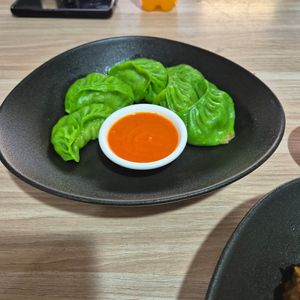 Steamed momo at Mo:Mo Mauritius in Quatre Bornes