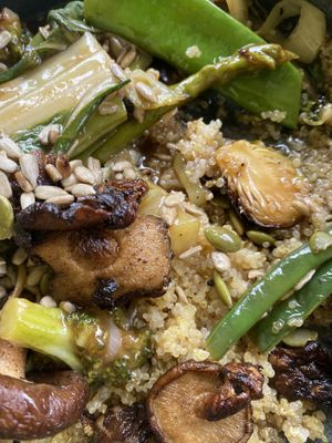 Stir fry  at Mercado Municipal in Villa De Leyva