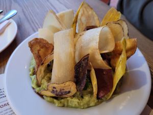 Guacamole at Mercado Municipal in Villa De Leyva