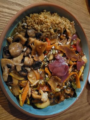 Stir fry al coope at Mercado Municipal in Villa De Leyva