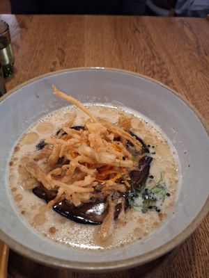 Tonkotsu ramen at ippudo V in Brooklyn