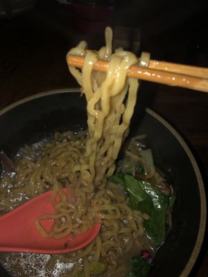 Ramen noodle   at ippudo V in Brooklyn