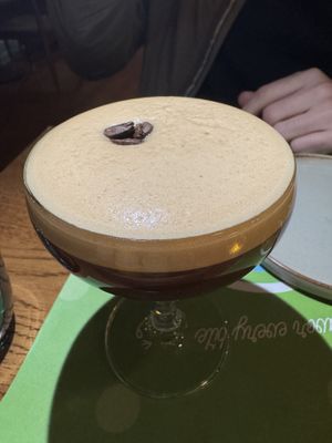 Espresso martini  at ippudo V in Brooklyn
