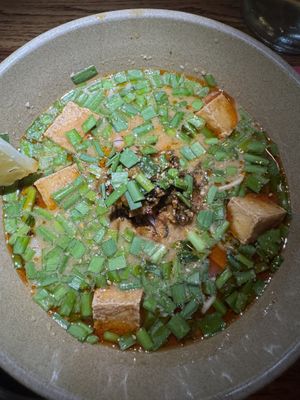 Dragon tantan  at ippudo V in Brooklyn