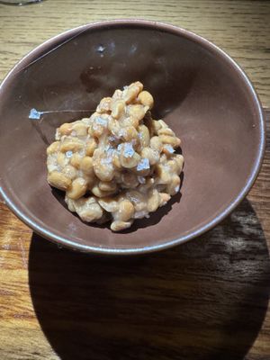 Natto  at ippudo V in Brooklyn