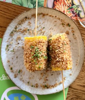 Crispy corn  at ippudo V in Brooklyn