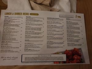 Menu at Sage Bistro - Cloud Kitchen in Culver City