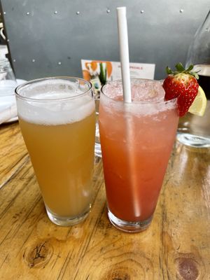 IPA and whisky strawberry lemonade   at Sage Bistro - Cloud Kitchen in Culver City