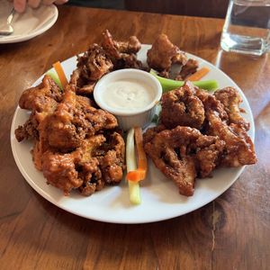 3 wing platter  #Veganuary at Sage Bistro - Cloud Kitchen in Culver City