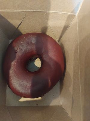 Chocolate frosted donut at Sage Bistro - Cloud Kitchen in Culver City