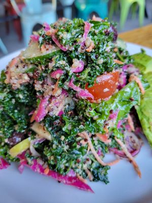 Goatless Greek Salad at Sage Bistro - Cloud Kitchen in Culver City