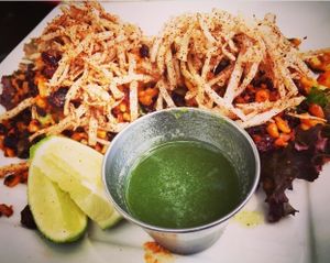 Raw tacos at Sage Bistro - Cloud Kitchen in Culver City