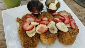 French toast at Sage Bistro - Cloud Kitchen in Culver City