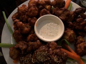 3 wing plate at Sage Bistro - Cloud Kitchen in Culver City