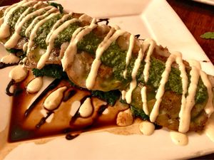 Butternut squash raviolis  at Sage Bistro - Cloud Kitchen in Culver City