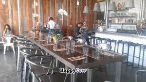Communal table at Sage Bistro - Cloud Kitchen in Culver City