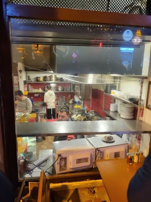 Kitchen at Helvetia in Istanbul