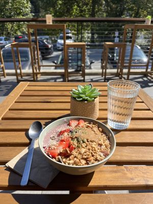 Best Day Açai Bowl - No Coconut Whip  at Land Studio and Cafe in Chilliwack