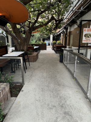 Outdoor Seating   at Burger Lounge in Santa Monica