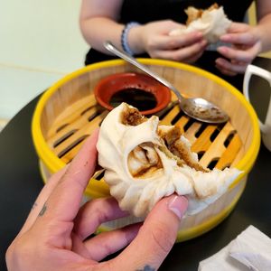 Baos brutalessss at SaluTé in Heredia