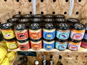 Nut butters at Indie Fude - Ormeau in Belfast