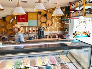 Counter  at Mauds - Ormeau in Belfast
