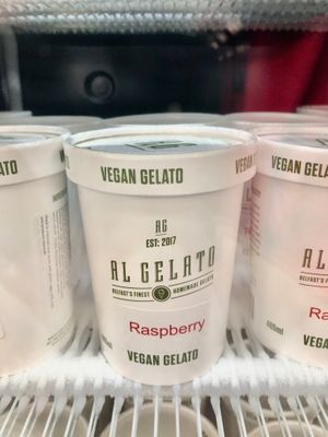 Raspberry  at AL Gelato - Ormeau in Belfast